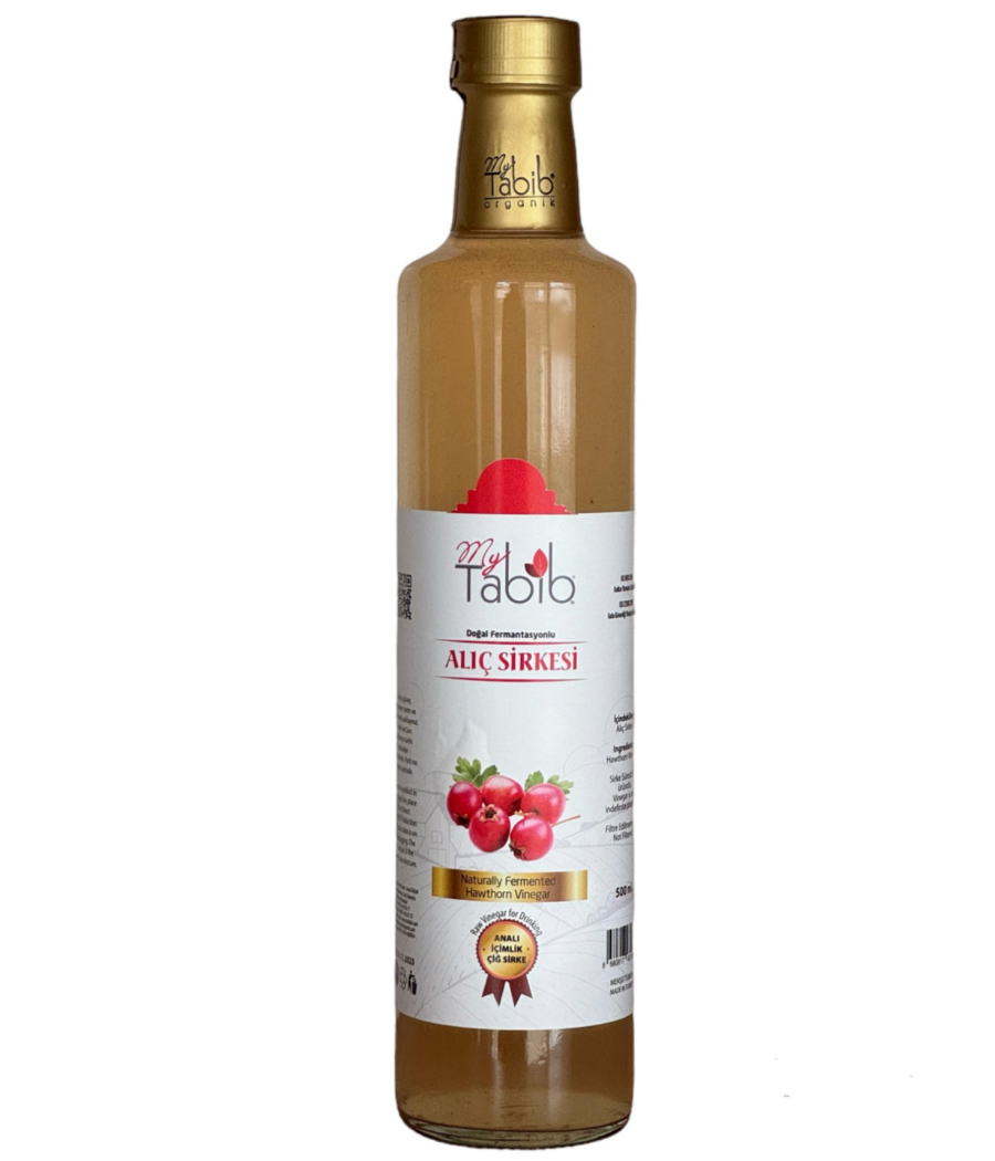  Alıç Sirkesi  - Analı – İçimlik – Çiğ Alıç Sirkesi 500 ml